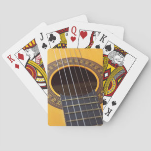 Acoustic Guitar Playing Cards