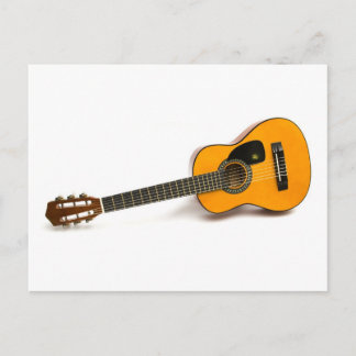 Acoustic Guitar Postcard