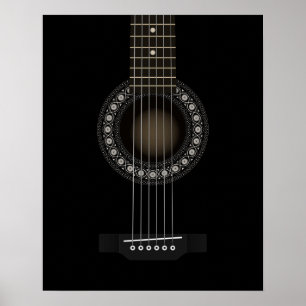 Acoustic Guitar Poster