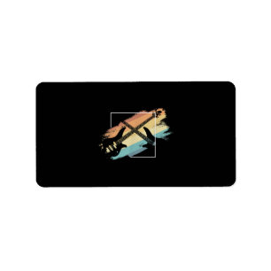 Acoustic Guitar Retro Music Player Musician Bass Label