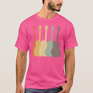 Acoustic Guitar Retro Vintage Guitar Shirt