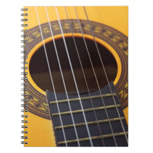 Acoustic Guitar Spiral Notebook