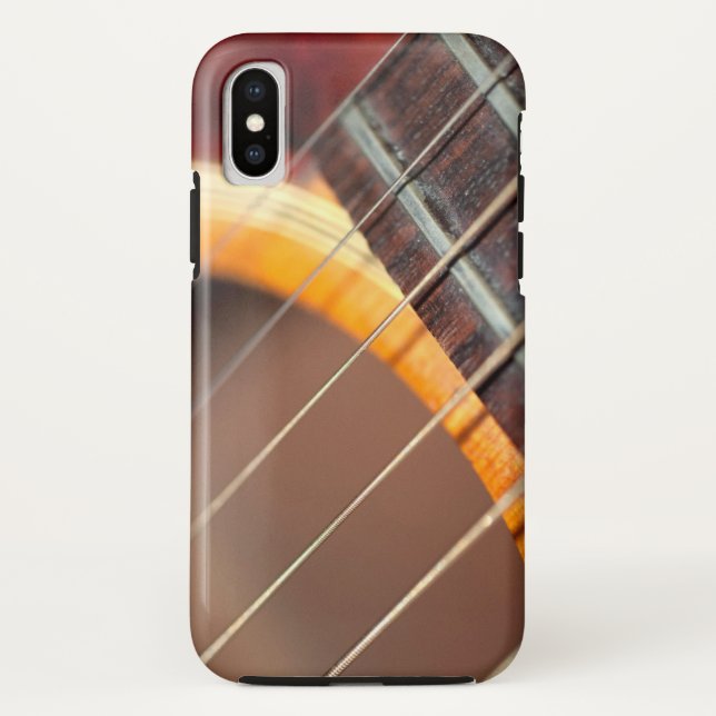 Acoustic Guitar Strings Case-Mate iPhone Case (Back)