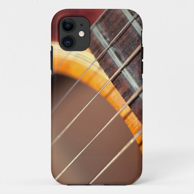 Acoustic Guitar Strings Case-Mate iPhone Case (Back)