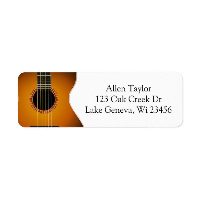 Acoustic Guitar Strings Musical (Front)