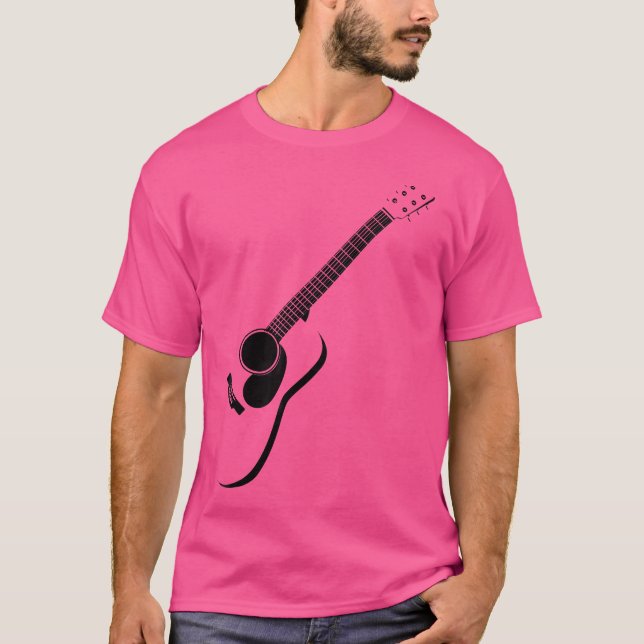 Acoustic Guitar T-Shirt (Front)