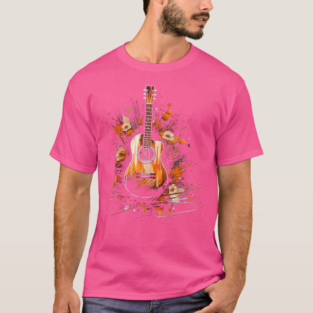 Acoustic Guitar T-Shirt (Front)