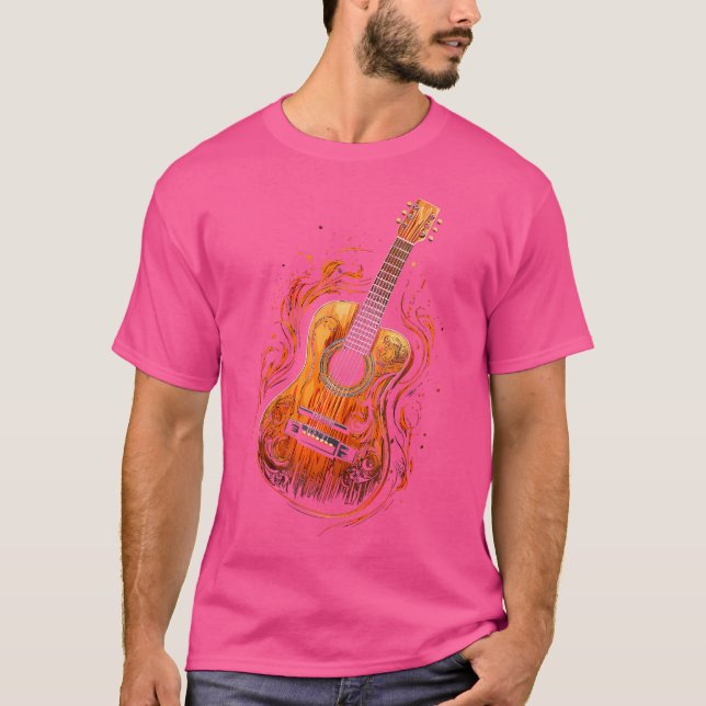 Acoustic Guitar T-Shirt (Front)