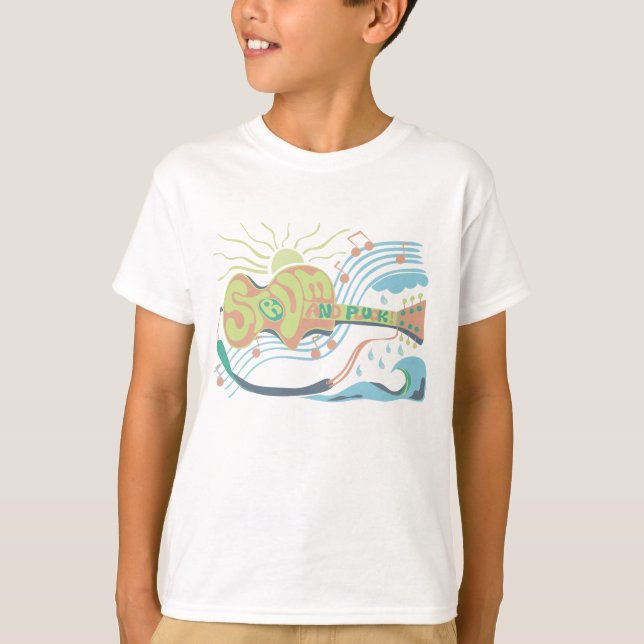 Acoustic guitar T-Shirt (Front)
