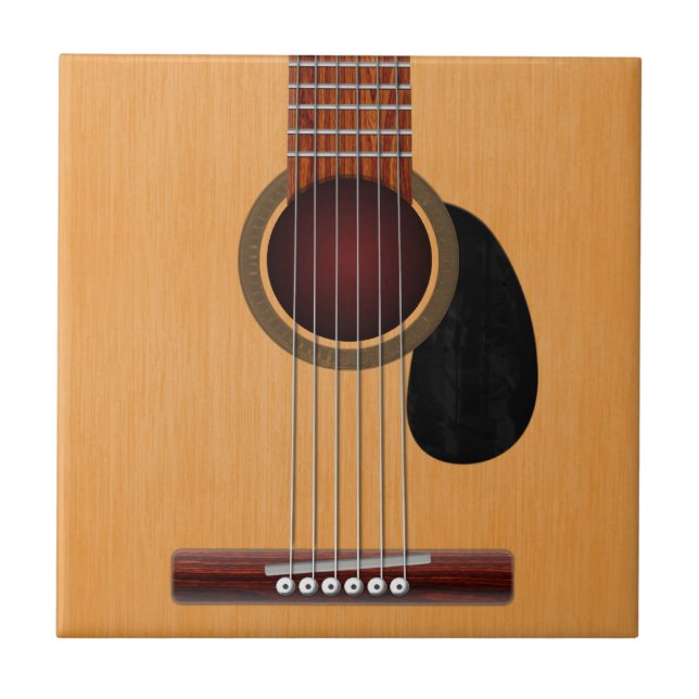 Acoustic Guitar Tile (Front)