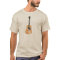 Acoustic Guitar vertical distressed