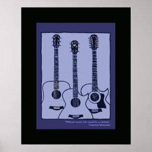 acoustic guitars decor