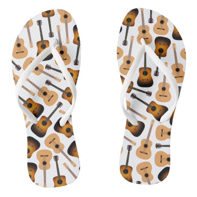 Acoustic Guitars Jandals (Footbed)