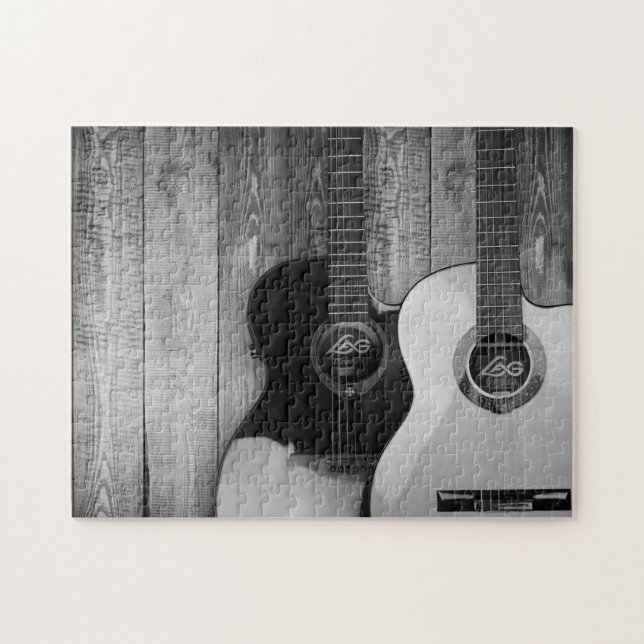 Acoustic Guitars Jigsaw Puzzle (Horizontal)