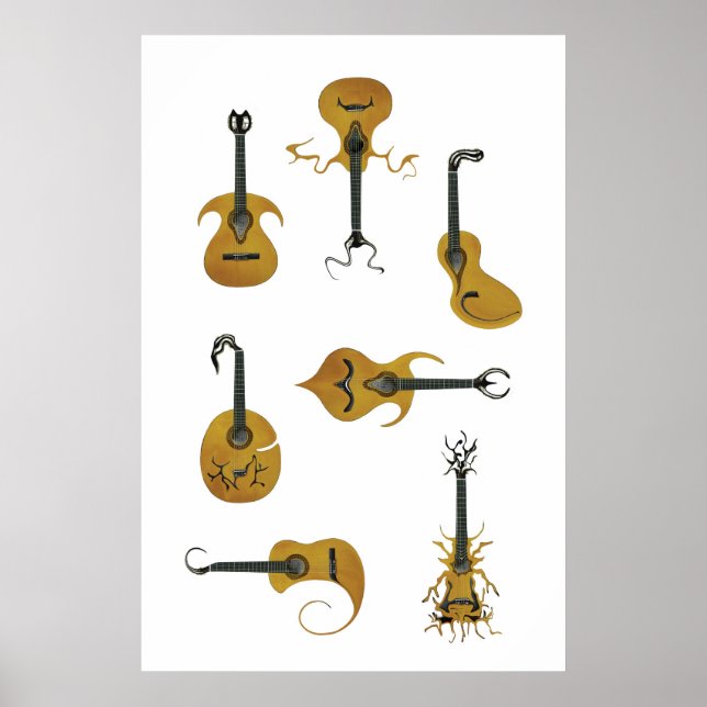 Acoustic Guitars Poster (Front)