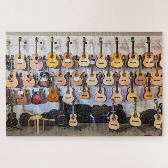 acoustic guitars puzzle (Horizontal)