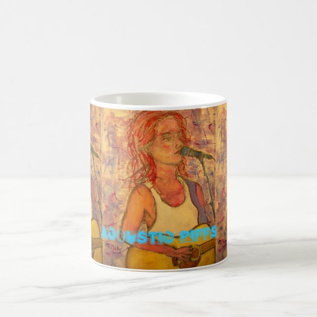 Acoustic Riffs Coffee Mug (Center)