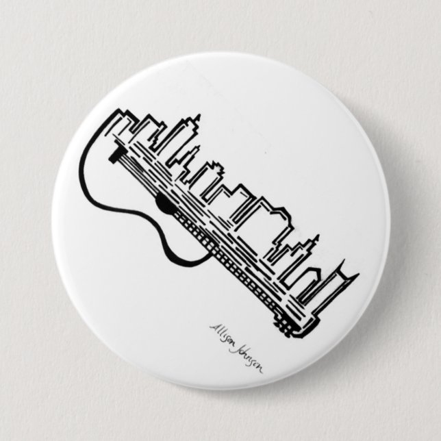 Acoustic Skyline Button (Front)