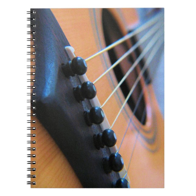 Acoustic String Guitar Notebook (Front)
