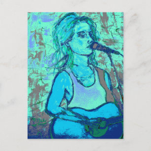 acoustic tunes rock postcard