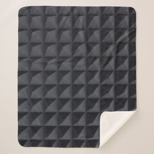 Acoustical Foam: Studio Sound Dampening Sherpa Blanket (Front)