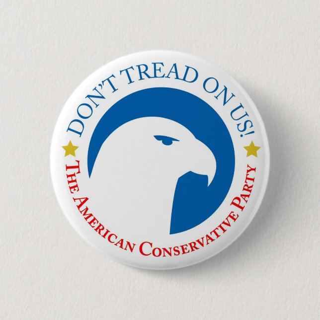 ACP New Logo 6 Cm Round Badge (Front)