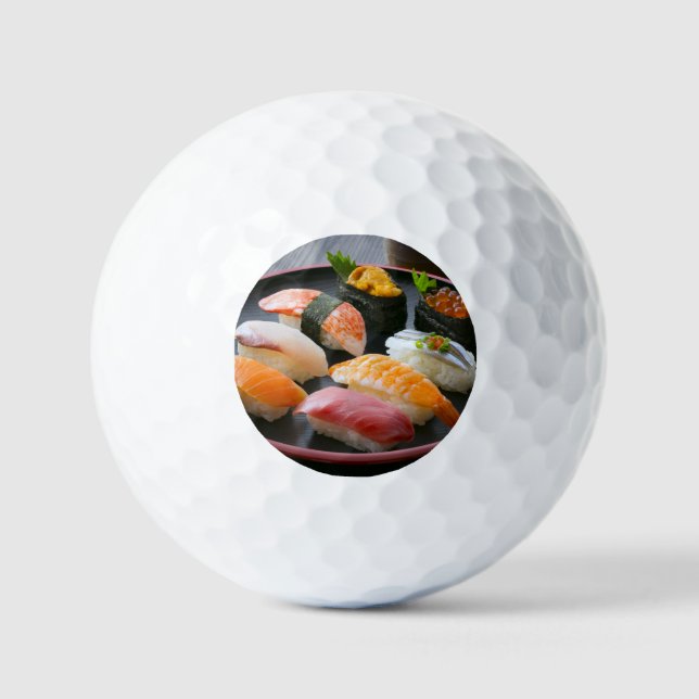 acquer Luxury – Elegant Sushi Golf Ball (Front)