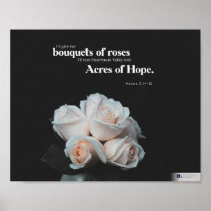Acres of Hope (Hosea 2:14-15) Poster