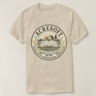 AcreSoft Bible Based Homeschool Curriculum T-Shirt
