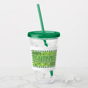 Acrlyic Tumber St. Patrick's Day Acrylic Tumbler