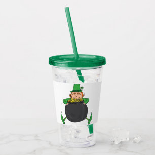 Acrlyic Tumber St. Patrick's Day Acrylic Tumbler