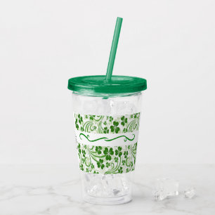 Acrlyic Tumber St. Patrick's Day Acrylic Tumbler