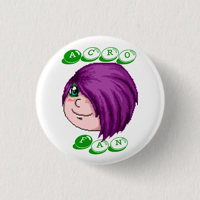 Acro Fan Button (Front)