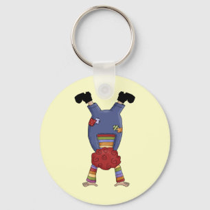Acrobat Circus Clown Key Ring