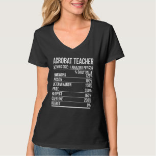 Acrobat Teacher Gymnast Gymnastics Acrobat Acrobat T-Shirt