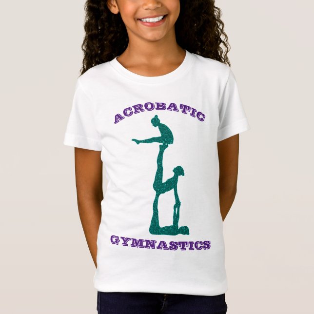 Acrobatic Gymnastics - Girls Acro T-Shirt (Front)