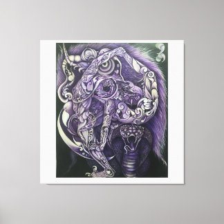 Acrobatic in the National Forest Canvas Print