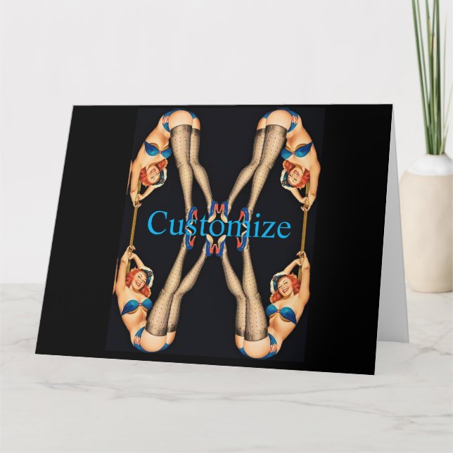 Acrobatic Vintage Pinups Thunder_Cove  Card (Front)