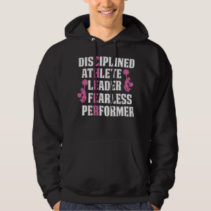 ACROBATICS DISCIPLINED ATHLETE LEADER FEARLESS PER HOODIE