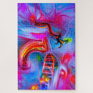 Acrophobia jigsaw puzzle