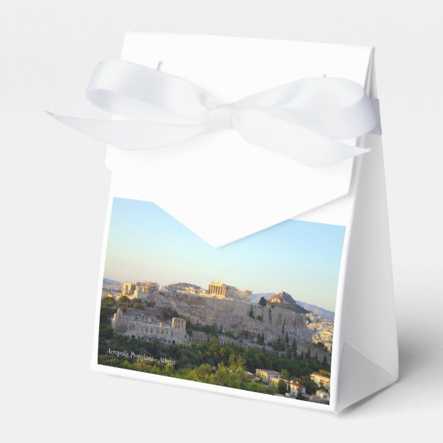 Acropolis – Athens Favour Box (Front Side)