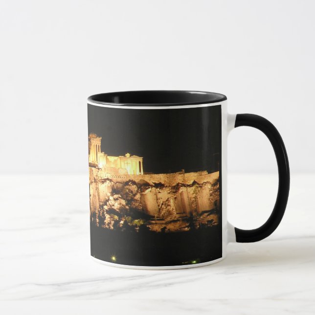 Acropolis -- Athens Greece Mug (Right)