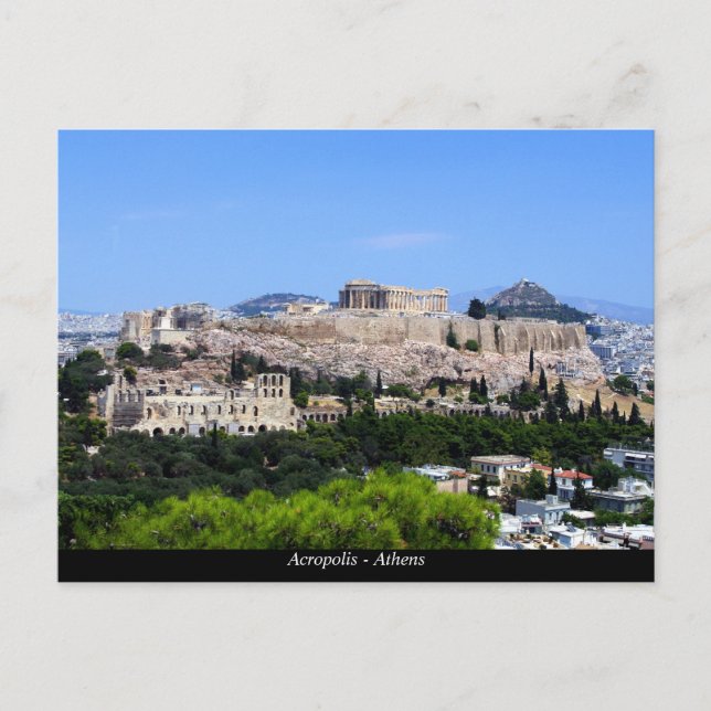 Acropolis – Athens Postcard (Front)