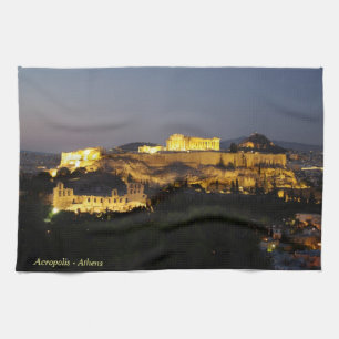 Acropolis - Athens Tea Towel