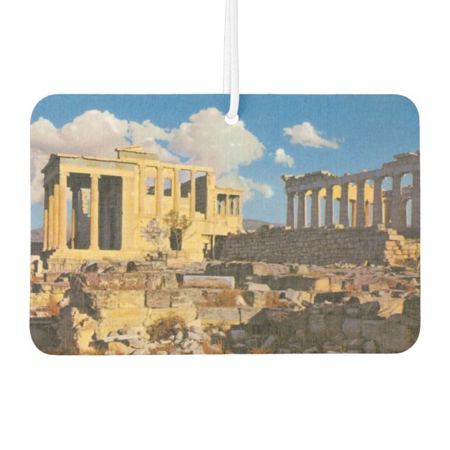 Acropolis Car Air Freshener (Front)