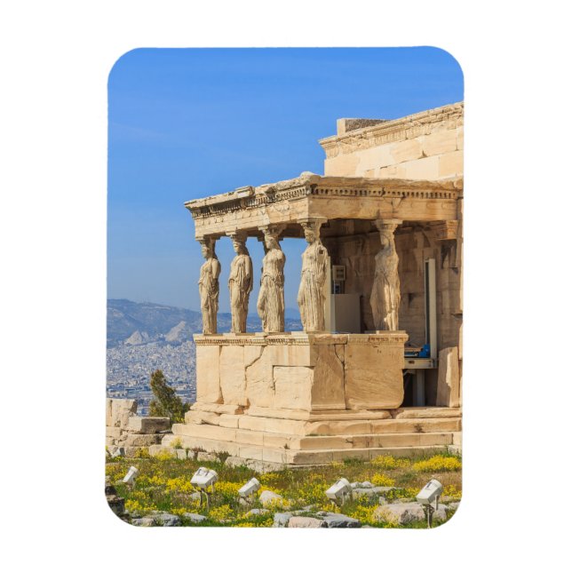 Acropolis hill, Athens, Greece Magnet (Vertical)