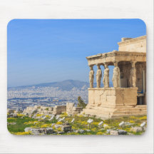 Acropolis Hill Athens Greece Mouse Pad – Greek