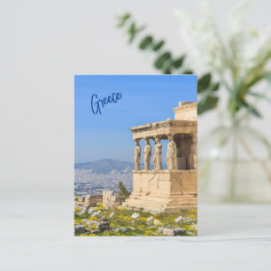 Acropolis Hill Athens Greece Postcard   Greek Gift