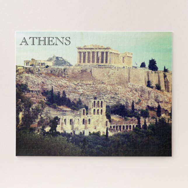 acropolis hill athens jigsaw puzzle (Horizontal)