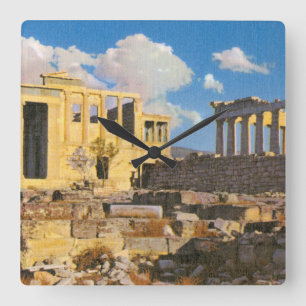 Acropolis Square Wall Clock